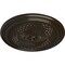 Ekena Millwork Trinity Ceiling Medallion (Fits Canopies up to 3"), Hand-Painted Stone Hearth, 22"OD x 1 3/4"P CM22TNSHF - alternate 3